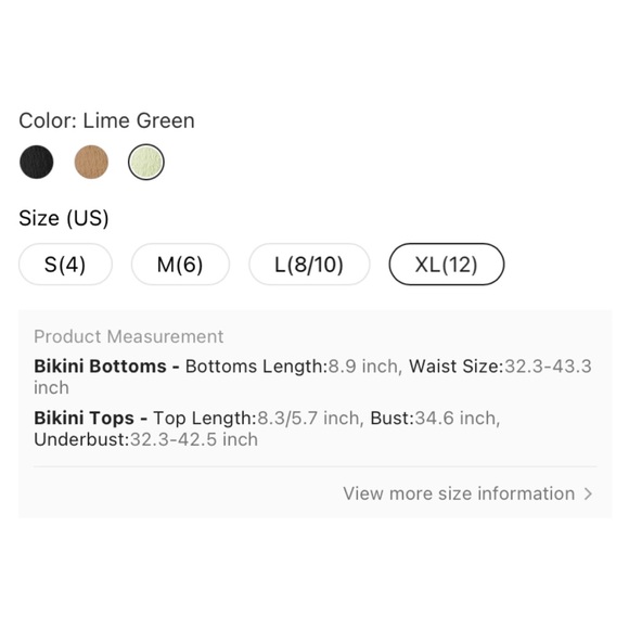 Textured Chain Decor Bikini - Picture 5 of 5